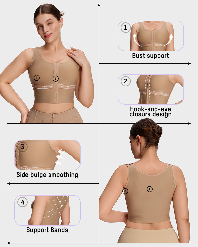 Sleeveless Posture-Correcting Shaping Support Vest - view 6