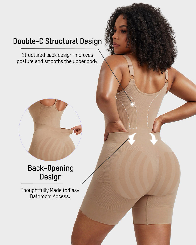 Snatched Seamless Shapewear Bodysuit - view 4