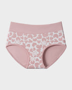 Soft Cotton Heart Print High-Waist Panties (6 Pack) - view 18