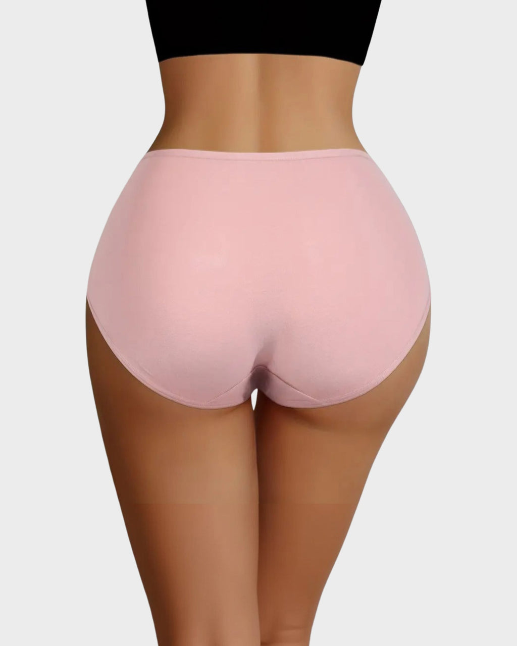 Soft Cotton Heart Print High-Waist Panties (6 Pack) - view 9