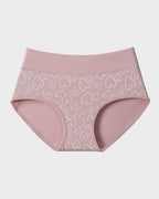 Soft Cotton Heart Print High-Waist Panties (6 Pack) - view 16