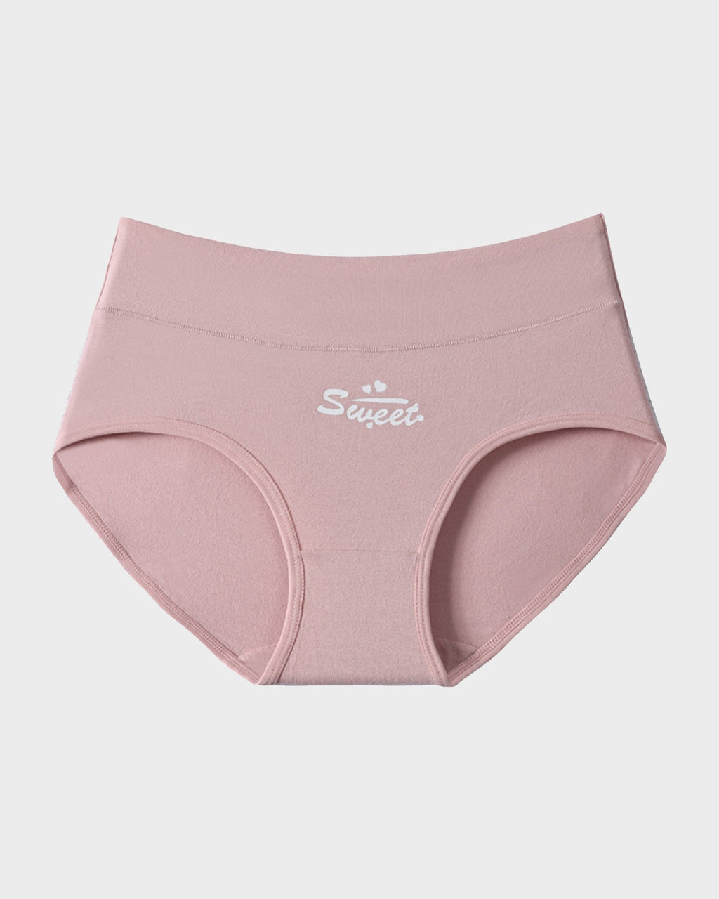Soft Cotton Heart Print High-Waist Panties (6 Pack) - view 14