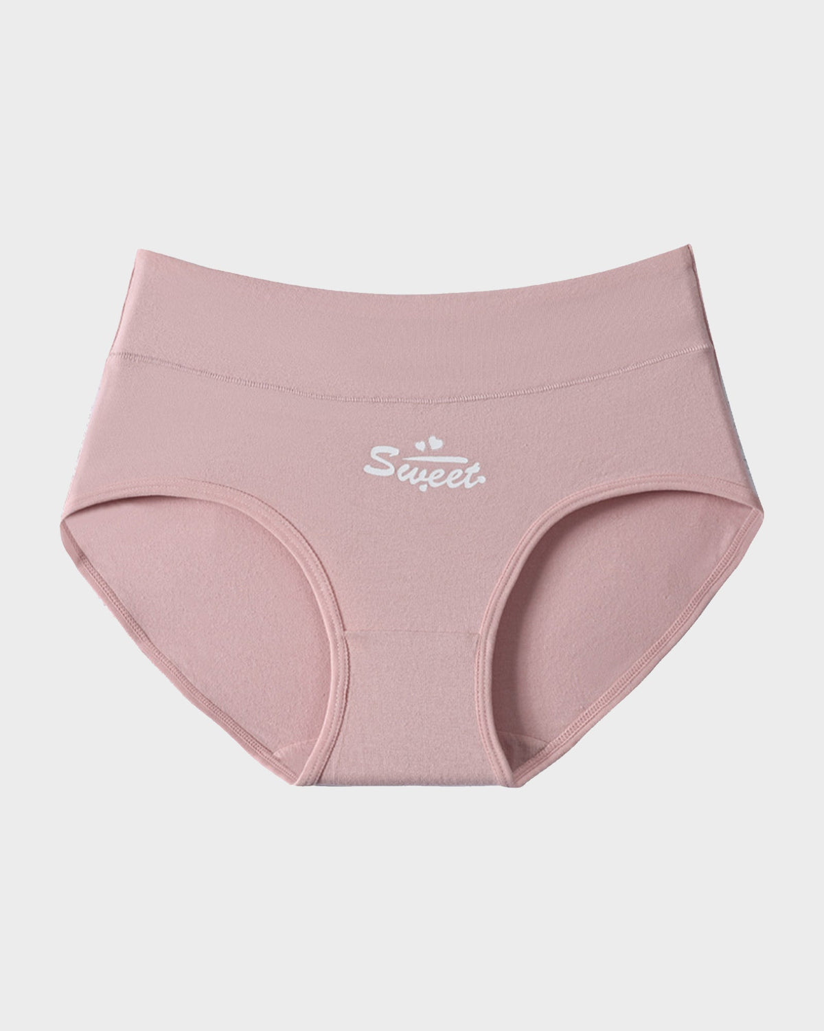 Soft Cotton Heart Print High-Waist Panties (6 Pack) - view 14