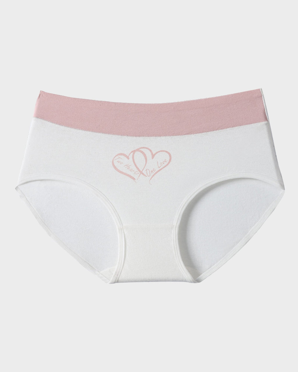 Soft Cotton Heart Print High-Waist Panties (6 Pack) - view 17
