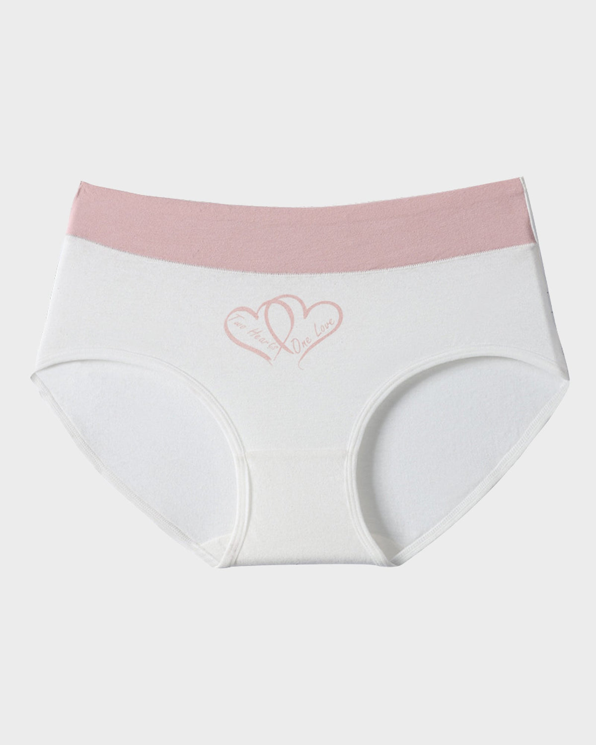 Soft Cotton Heart Print High-Waist Panties (6 Pack) - view 17