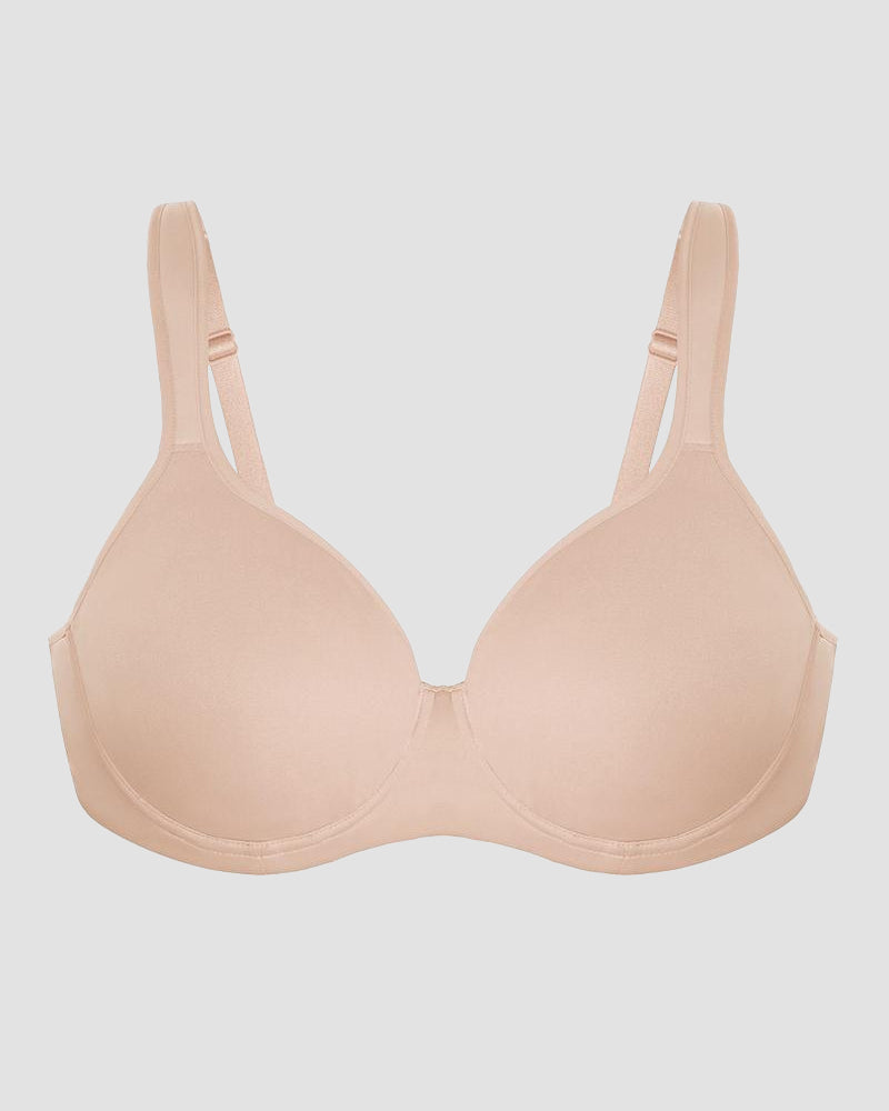 Soft Plus Size Full Coverage Unlined Minimizer Bra - view 13