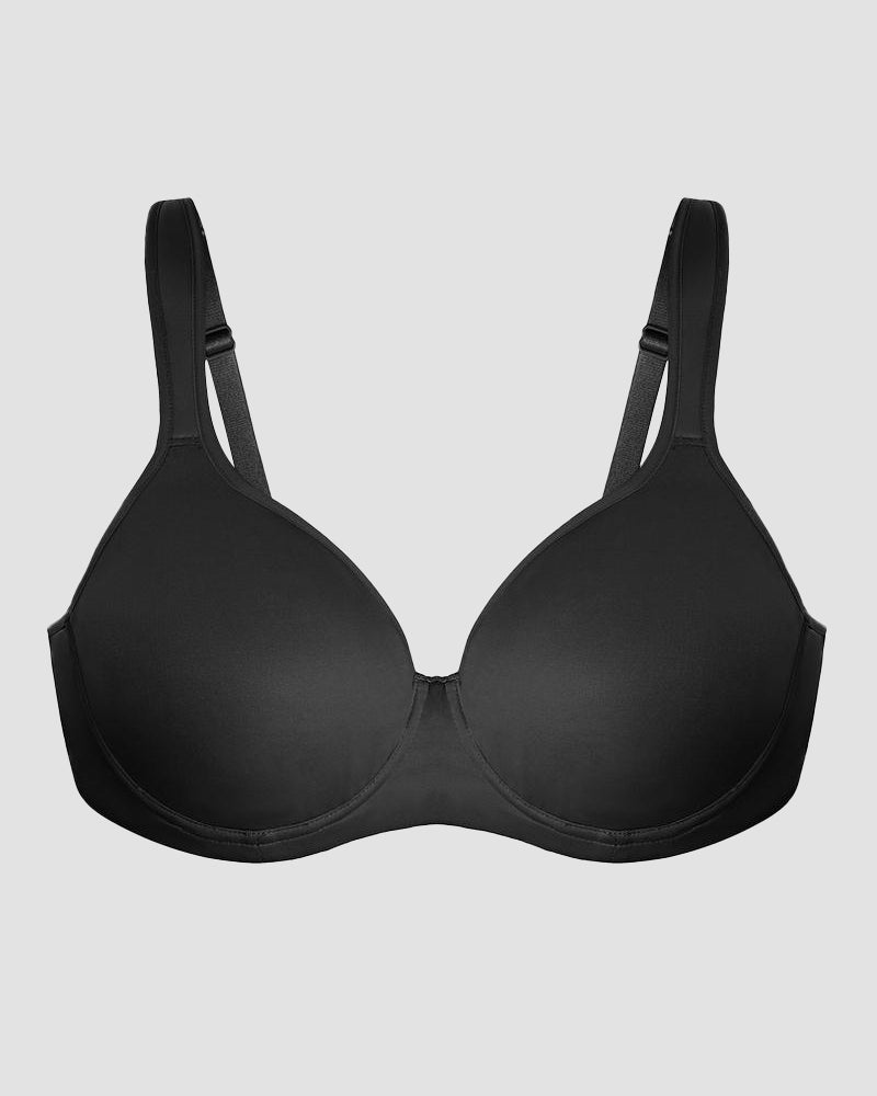 Plus Size Full Coverage Unlined Minimizer Bra - view 11