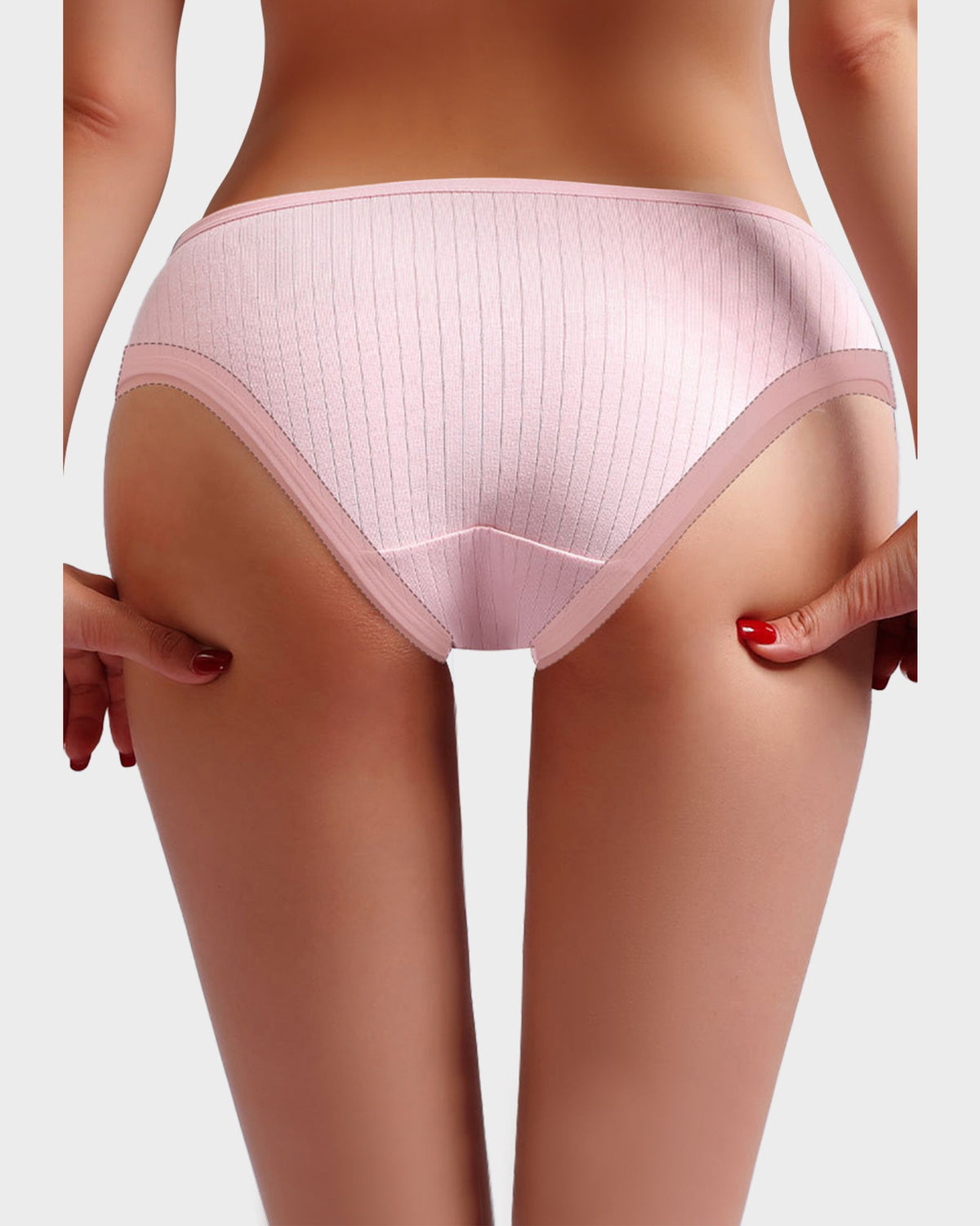 Soft & Breathable Low-Waist Cotton Briefs (4 Pack) - view 4