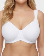 Soft Plus Size Full Coverage Unlined Minimizer Bra - view 7