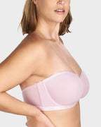 Full-Bust Strapless Balconette Underwire Bra - view 2