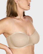 Full-Bust Strapless Balconette Underwire Bra - view 10