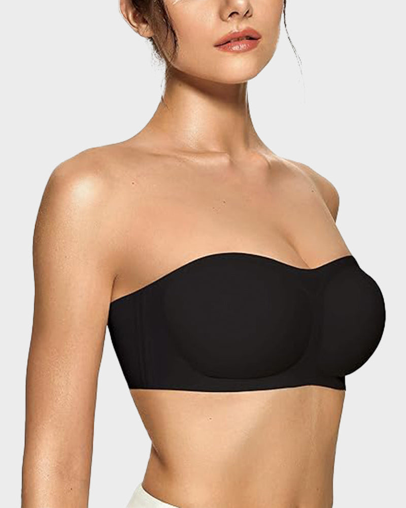 Strapless Wireless Padded Bandeau Bra - view 7