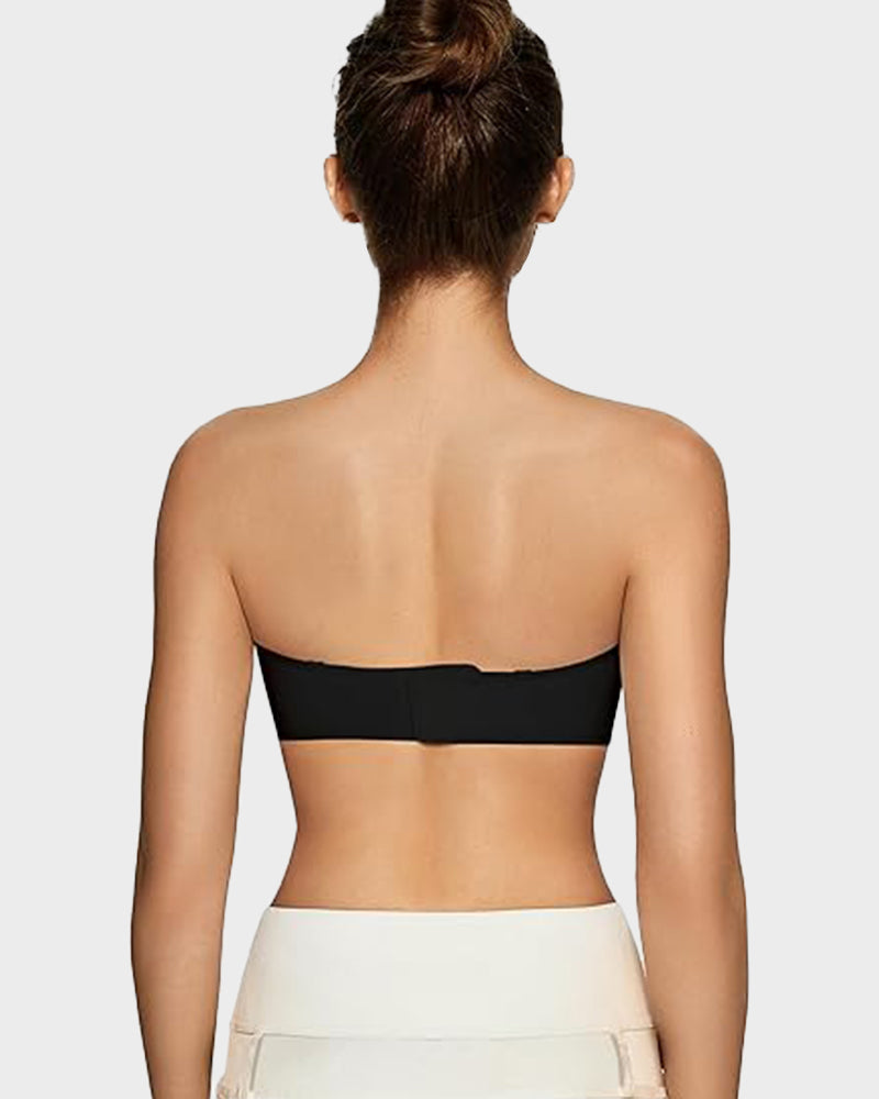 Strapless Wireless Padded Bandeau Bra - view 8