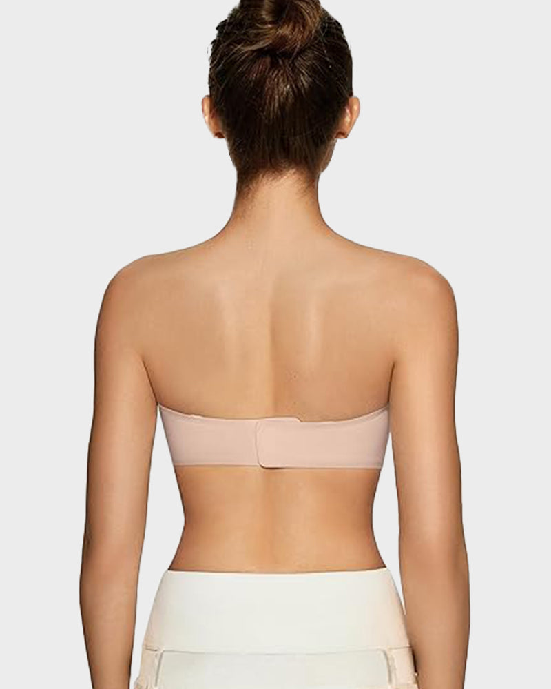 Strapless Wireless Padded Bandeau Bra - view 3