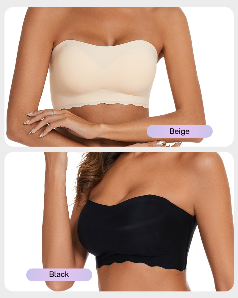 Strapless Invisible Push Up Bra - view 2