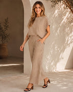 Striped Two-Piece Lounge Set - view 12