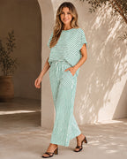 Striped Two-Piece Lounge Set - view 16