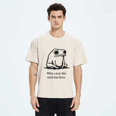 Tokyo-Tiger This Week Feels Like A Whole Year Washed T-Shirt