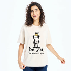 Tokyo-Tiger Crown Frog Stays True To Self Washed T-Shirt
