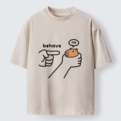 Tokyo-Tiger Dishonest Capybara Washed T-Shirt