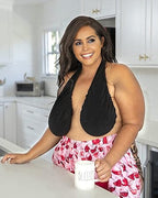 Towel Bra - Basic Cotton Lounge Bra - view 14