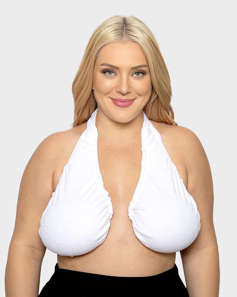 Towel Bra - Basic Cotton Lounge Bra - view 6