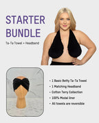 Towel Bra - Basic Cotton Lounge Bra - view 5