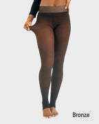 Translucent Fleece Lined Tights - view 38