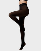 Translucent Fleece Lined Tights - view 25