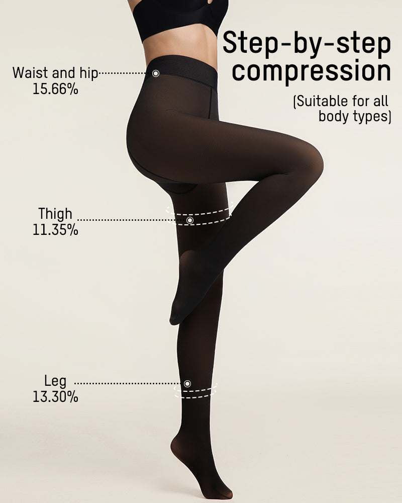 Translucent Fleece Lined Tights - view 29