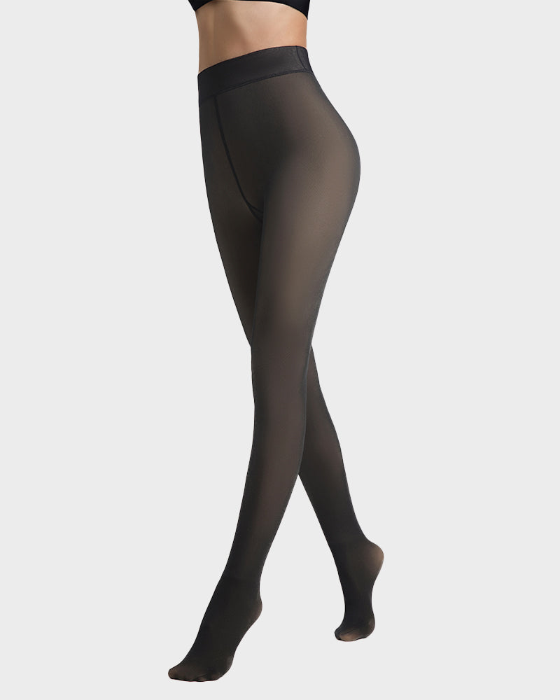 Translucent Fleece Lined Tights - view 30
