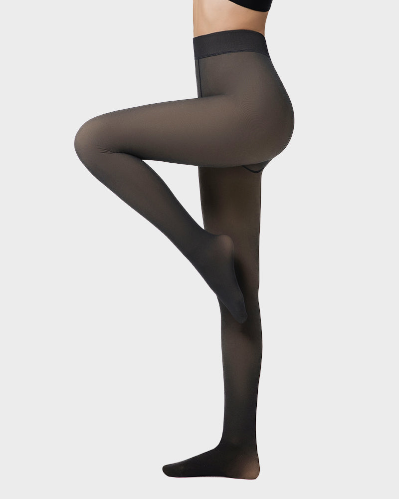 Translucent Fleece Lined Tights - view 31