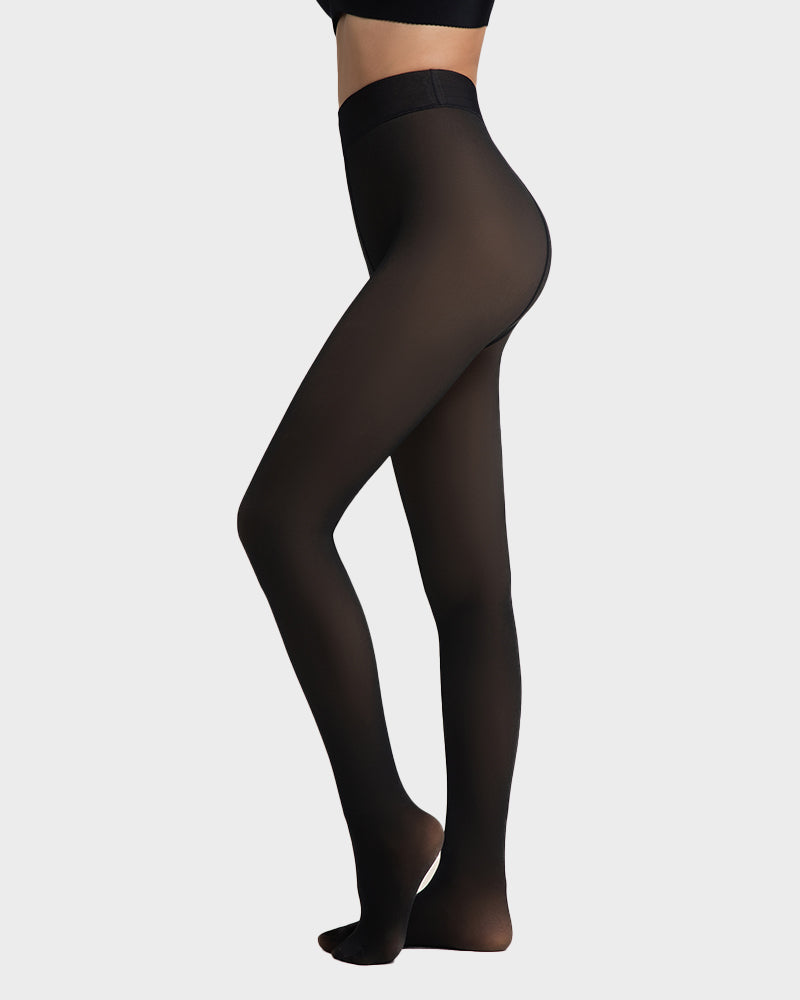Translucent Fleece Lined Tights - view 33