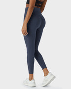 Tummy Control Butt-Lifting Training Leggings with Pockets - view 26