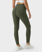 Tummy Control Butt-Lifting Training Leggings with Pockets - view 29
