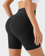 Tummy Control Butt-Lifting Training Shorts with Pockets – 7" - view 9