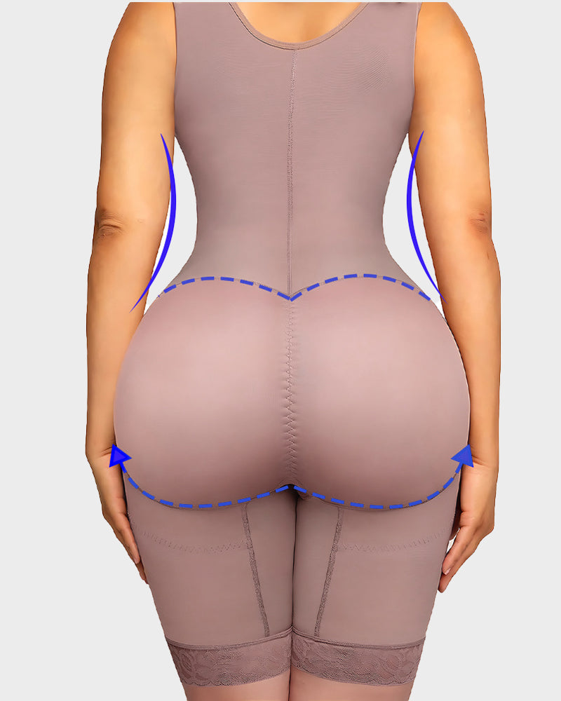 Tummy Control Shaping Bodysuit - view 3