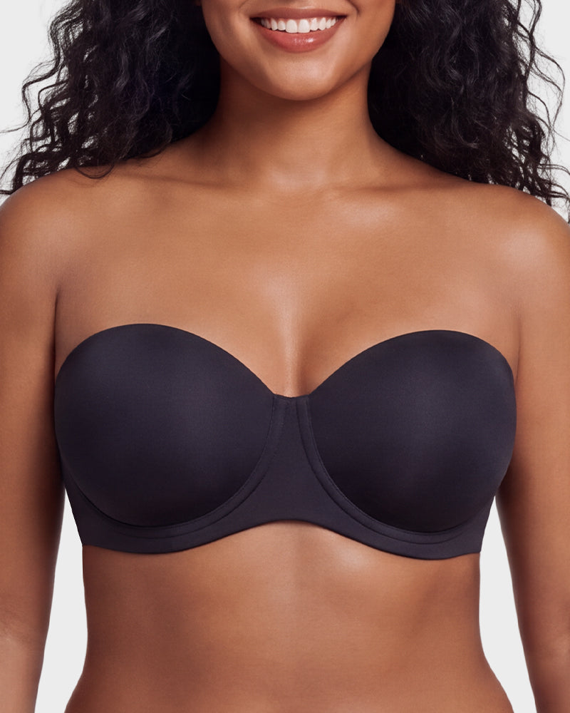 Ultra-Thin Convertible Strapless Minimizer Bra - view 18