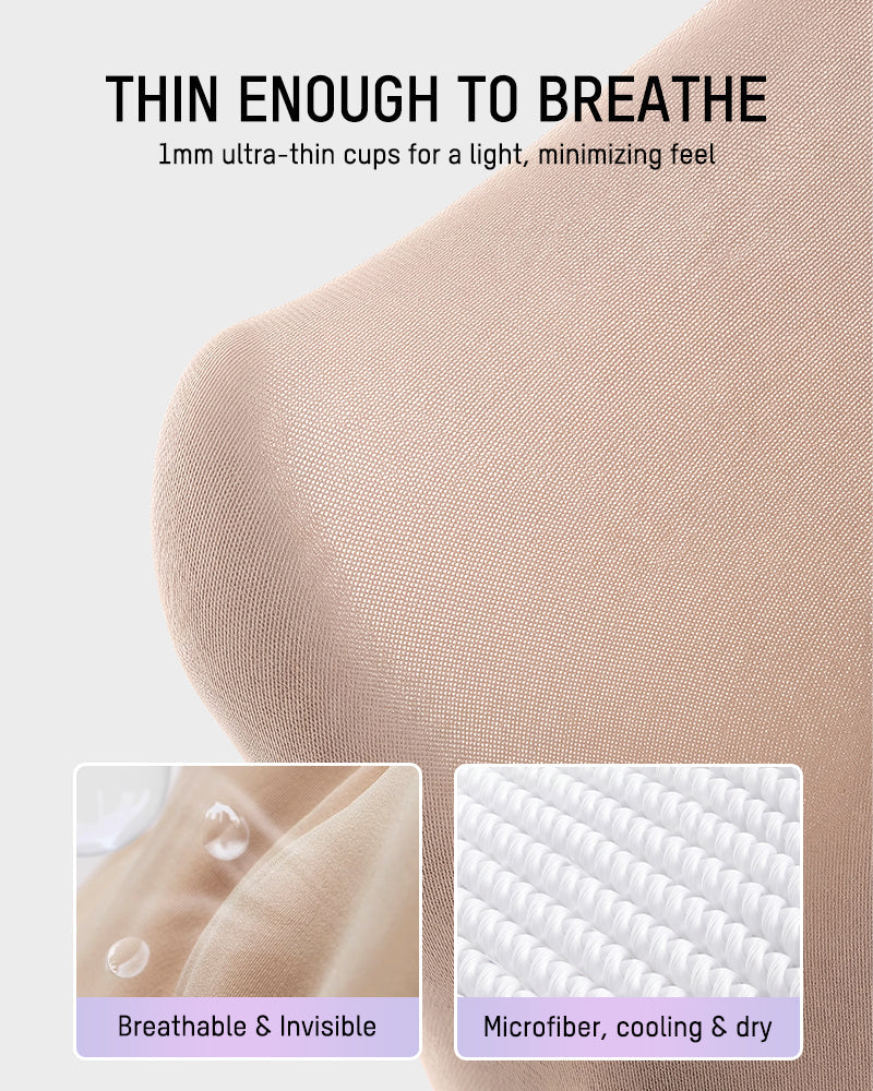 Ultra-Thin Convertible Strapless Minimizer Bra - view 5