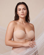 Ultra-Thin Convertible Strapless Minimizer Bra - view 8