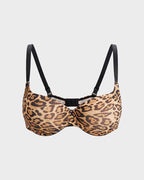Underwire Push-Up Balconette Bra With Removable Straps - view 24