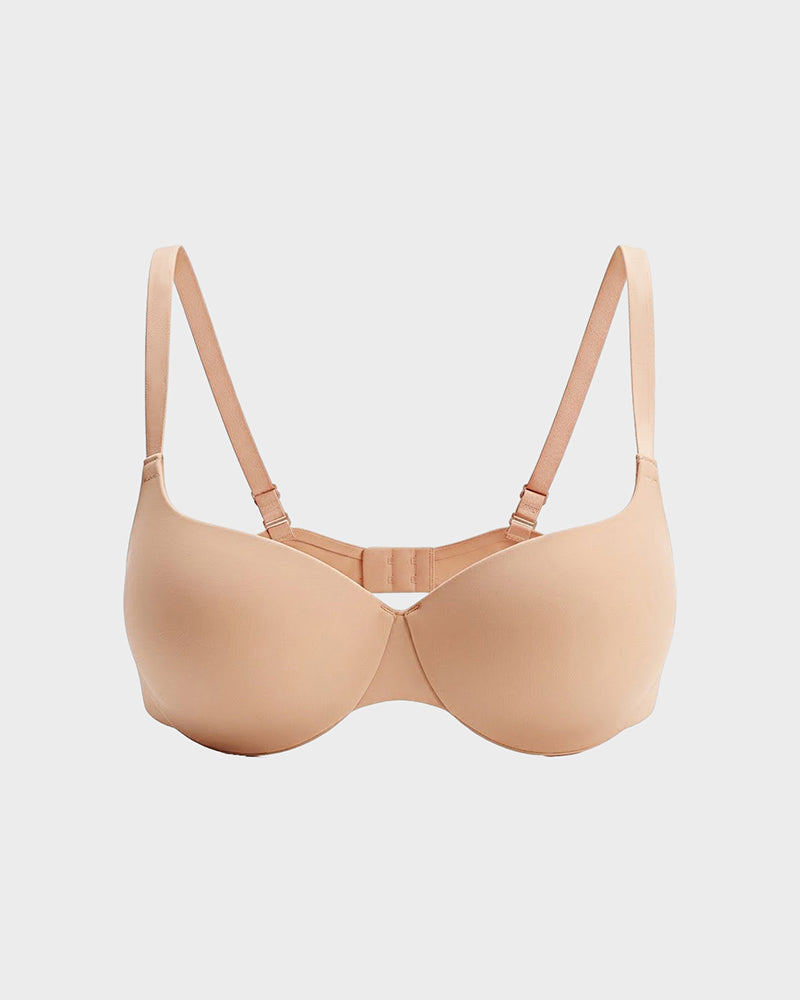 Underwire Push-Up Balconette Bra With Removable Straps - view 26
