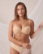 Underwire Push-Up Balconette Bra With Removable Straps - view 20