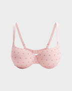 Underwire Push-Up Balconette Bra With Removable Straps - view 25