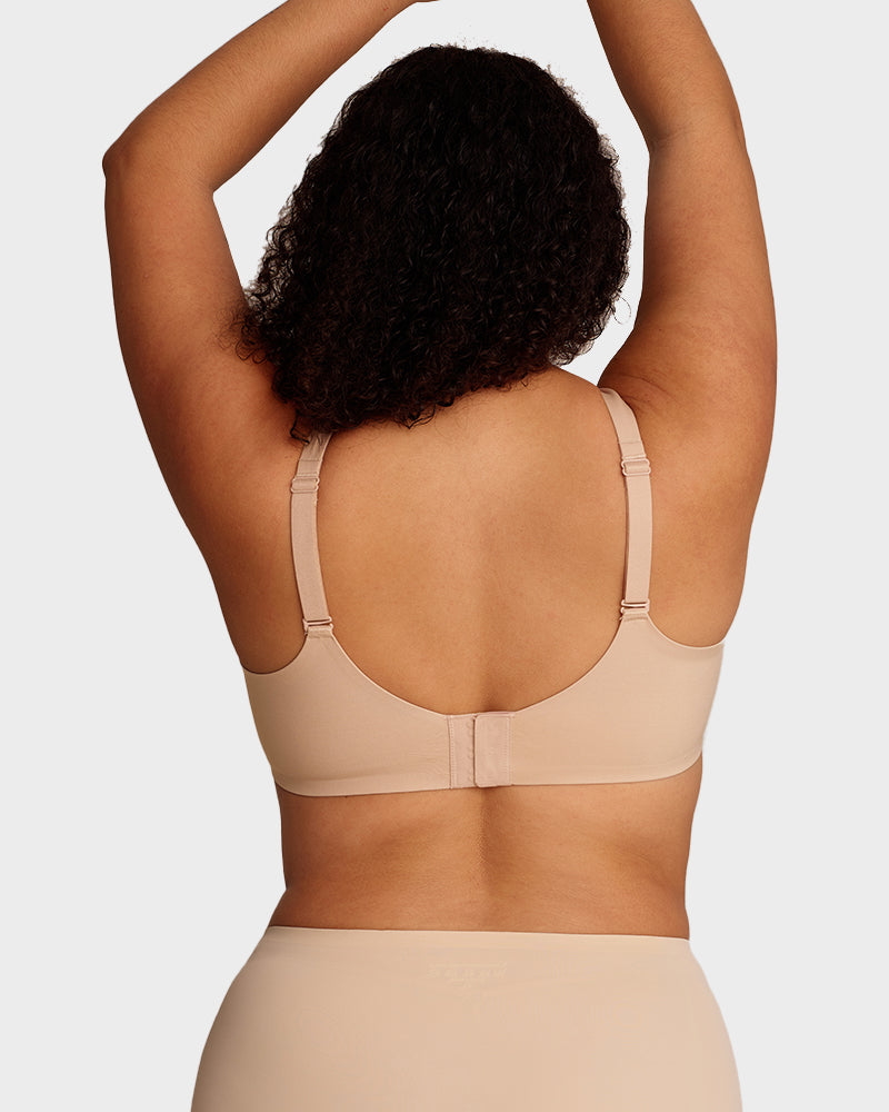 Underwire Adjustable Deep V-neck Bra - view 10