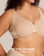 Underwire Adjustable Deep V-neck Bra - view 3