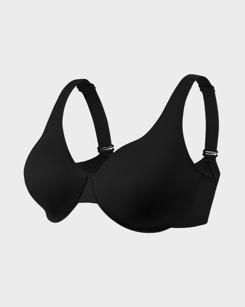Underwire Adjustable Deep V-neck Bra - view 17