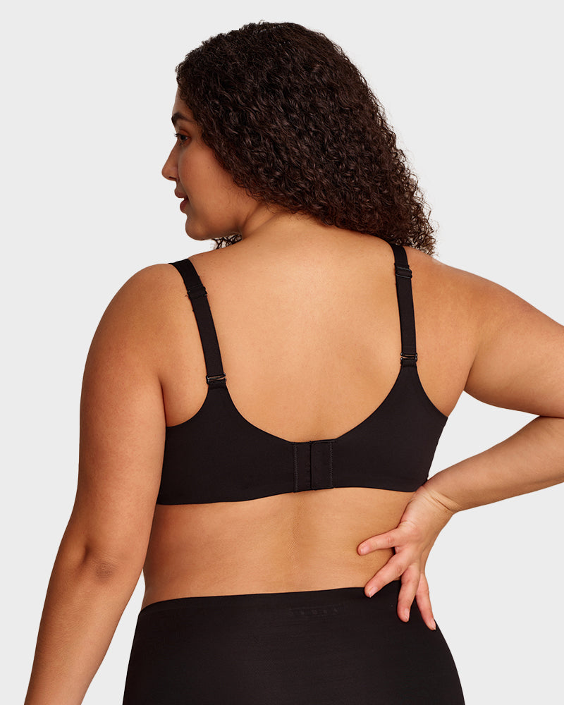 Underwire Adjustable Deep V-neck Bra - view 13