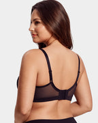 Unlined Lace Underwire Minimizer Bra - view 21