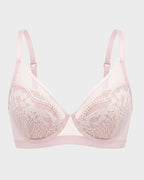 Unlined Lace Underwire Minimizer Bra - view 27